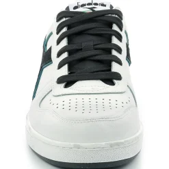 Diadora Baskets|Baskets en Cuir Magic Bas Low I blanc/pacifique