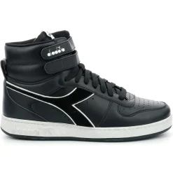 Diadora Baskets|Baskets en Cuir Magic Bas Mid I noires