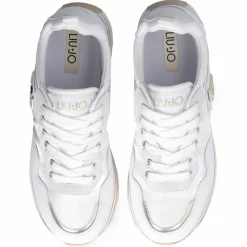 Liu-Jo Baskets|Baskets en Cuir Maxi blanches