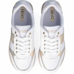 Liu-Jo Baskets|Baskets en Cuir Maxi blanches