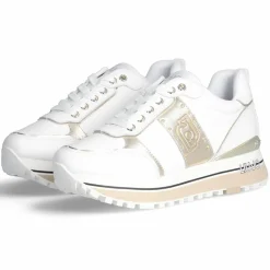 Liu-Jo Baskets|Baskets en Cuir Maxi blanches