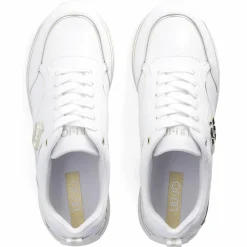 Liu-Jo Baskets|Baskets en Cuir Maxi blanches