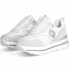 Liu-Jo Baskets|Baskets en Cuir Maxi blanches