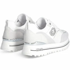 Liu-Jo Baskets|Baskets en Cuir Maxi blanches