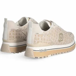 Liu-Jo Baskets|Baskets en Cuir Maxi sable