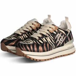 Liu-Jo Baskets|Baskets en Cuir Maxi zébre