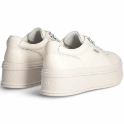 Liu-Jo Baskets|Baskets en Cuir Selma ivoire