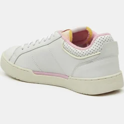 Le Coq Sportif Baskets|Baskets en Cuir Stadium blanc/rose