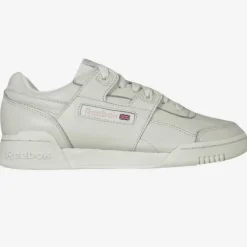 Reebok Baskets|Baskets en Cuir Workout Lo Plus Cn4610 blanches
