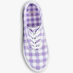 Bocage Baskets|Baskets en Toile Nikolaus vichy lilas