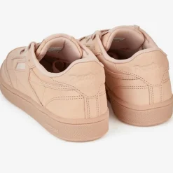 Reebok Baskets|Baskets en Velours de Cuir Club C 85 Suede J4 rose clair