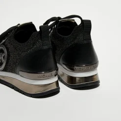 Michael Kors Chaussures Baskets|Baskets Jenkins noir/gris