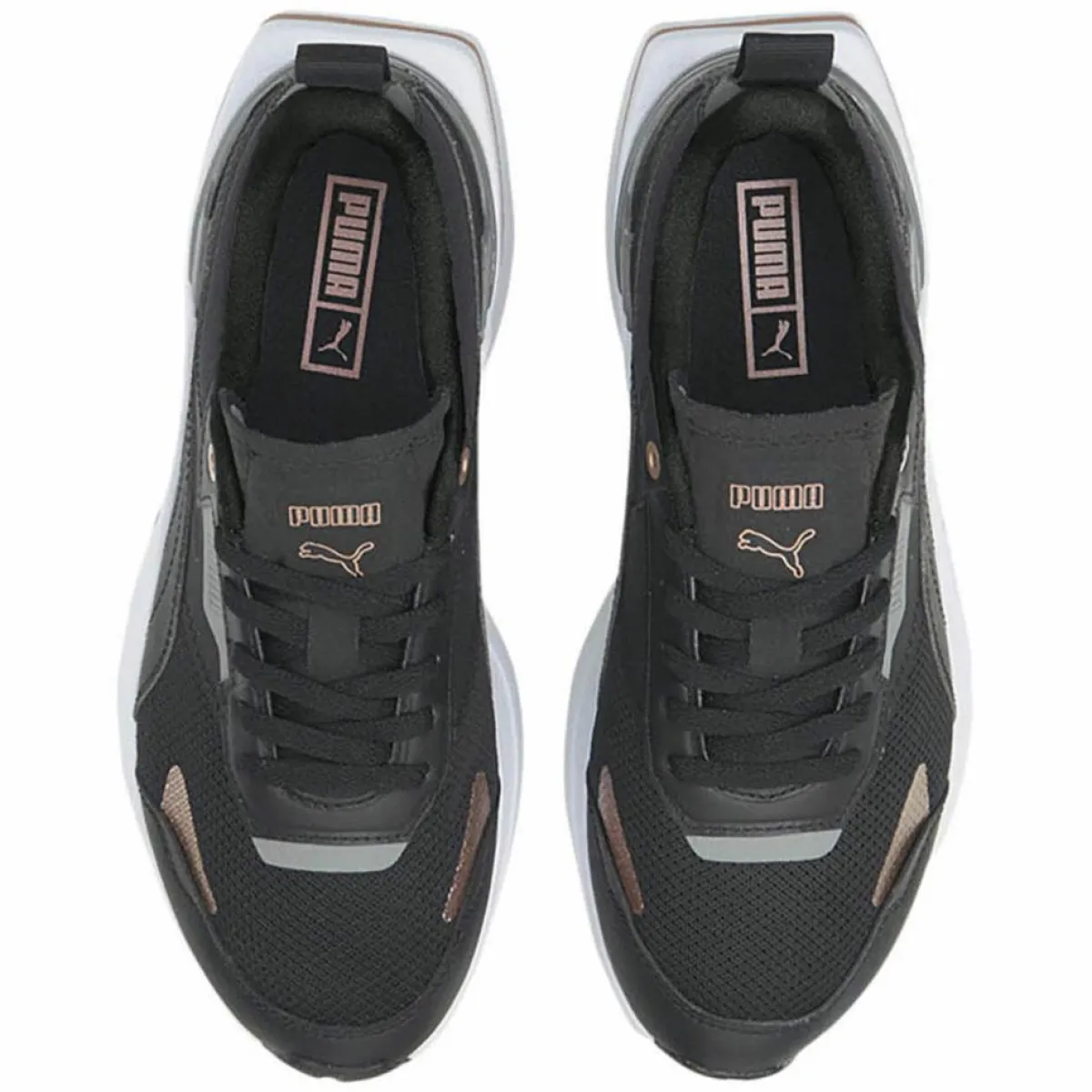 Puma Baskets|Baskets Kosmo Rider Metal noires