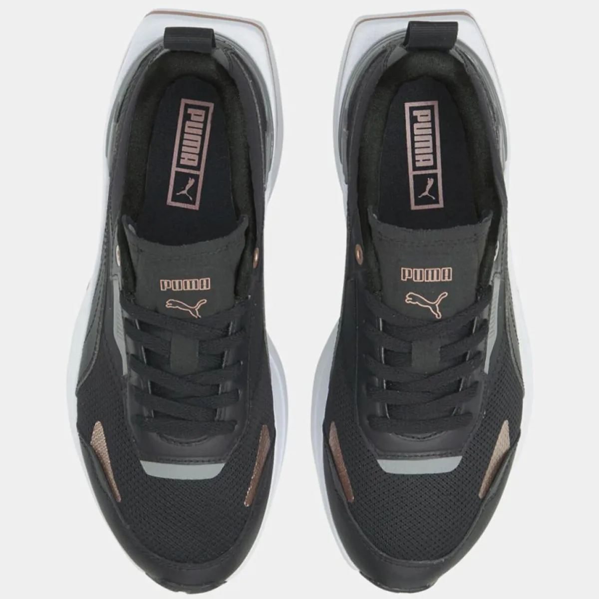 Puma Baskets|Baskets Kosmo Rider Metal noires