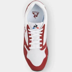 Le Coq Sportif Baskets|Baskets Manta Retro rouge/blanc