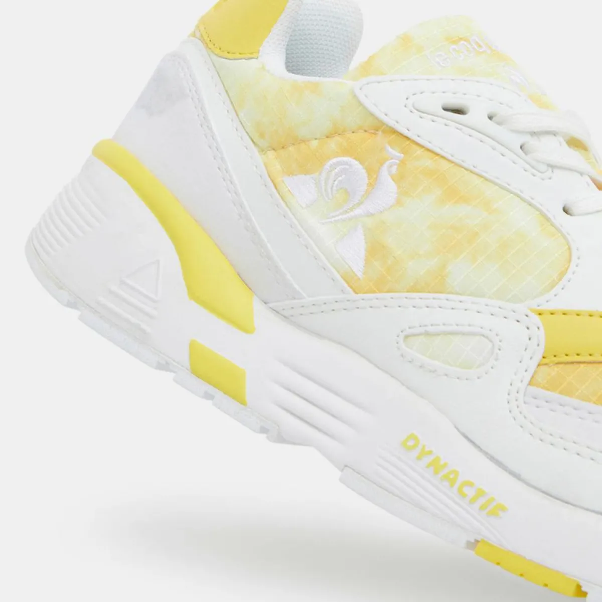 Le Coq Sportif Baskets|Baskets R850 blanc/jaune