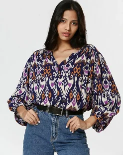 The Korner Tops Et Blouses|Blouse Alix violette