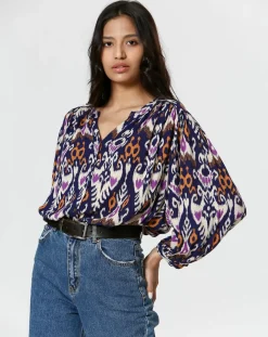 The Korner Tops Et Blouses|Blouse Alix violette