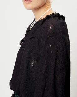 See u Soon Tops Et Blouses|Blouse Juliette noire
