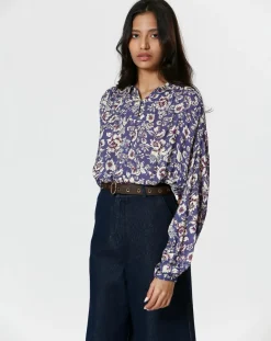 The Korner Tops Et Blouses|Blouse Juliette violette