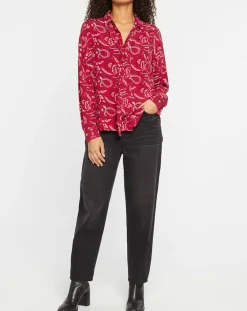 Suncoo Tops Et Blouses|Blouse Lamia rouge
