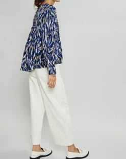 Suncoo Tops Et Blouses|Blouse Loika bleu roi
