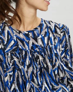 Suncoo Tops Et Blouses|Blouse Loika bleu roi