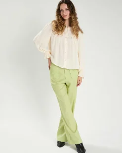 The Korner Tops Et Blouses|Blouse Léonie crème