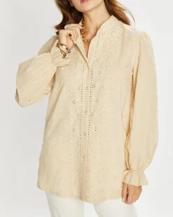 Lauren Vidal Tops Et Blouses|Blouse Mia vanille