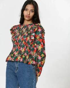 The Korner Tops Et Blouses|Blouse Nina multicolore