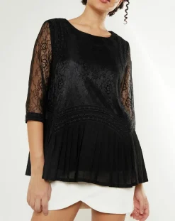 See u Soon Tops Et Blouses|Blouse Olivia noire