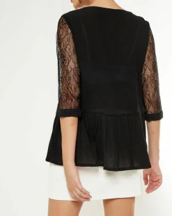 See u Soon Tops Et Blouses|Blouse Olivia noire