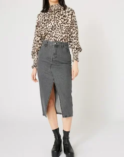 Manoush Tops Et Blouses|Blouse Panthère Coeur léopard