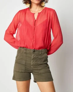 Swildens Tops Et Blouses|Blouse Qartil rouge