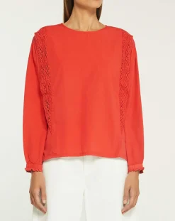 Yerse Tops Et Blouses|Blouse Stella rouge