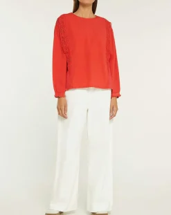 Yerse Tops Et Blouses|Blouse Stella rouge