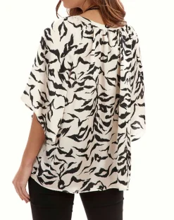 Lauren Vidal Tops Et Blouses|Blouse Store crème/noir