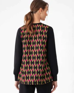 Indies Tops Et Blouses|Blouse Winnie geometric
