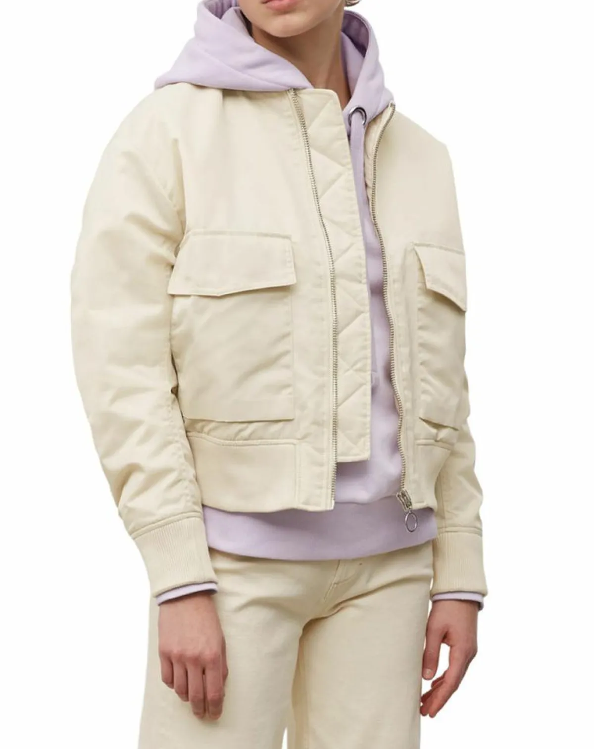 Marc O'Polo Vestes, Blousons|Blouson Patch Logo beige