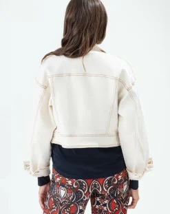 Indies Vestes, Blousons|Blouson Penelope naturel/terracotta