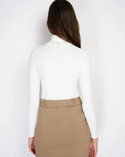 Assuili Lingerie, Nuit|Body en Soie mélangée Judy naturel