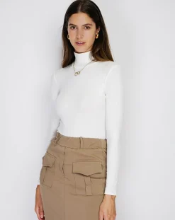 Assuili Lingerie, Nuit|Body en Soie mélangée Judy naturel