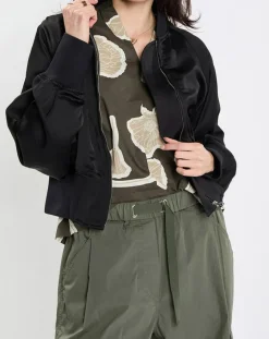 Marc O'Polo Vestes, Blousons|Bomber Aviateur noir