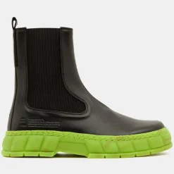 Viron Bottines|Boots appleskin 1997 noir/vert