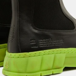 Viron Bottines|Boots appleskin 1997 noir/vert