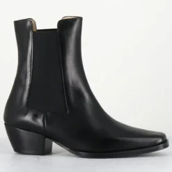 Garrice Lab Bottines|Boots en Cuir 1695 texas noires