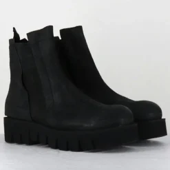 Garrice Lab Bottines|Boots en Cuir chilo noires