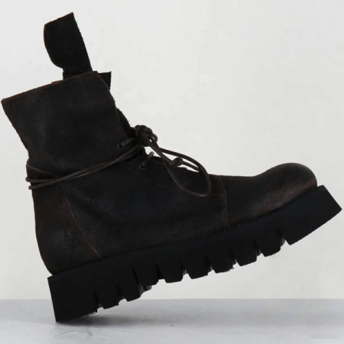 Garrice Lab Bottines|Boots en Cuir hoto moka