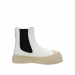 Marni Bottines|Boots en cuir Pablo blanches