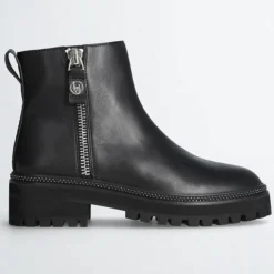 Liu-Jo Bottines|Boots en Cuir Pink noires